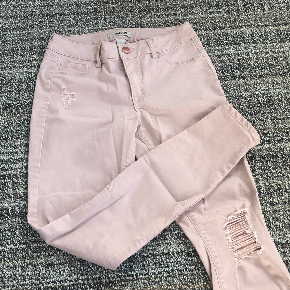 Pale pink jegging